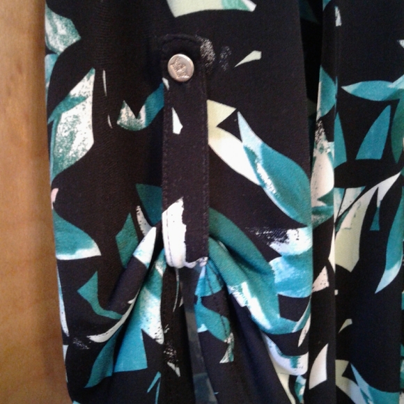 Chaus New York asymmetrical blouse - Picture 3 of 4